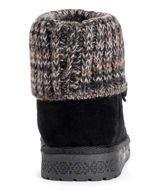 Best deal ???? Essentials By MUK LUKS Black Octavia Button-Accent Boot - ???? Women ???? 3 Best deal ???? Essentials By MUK LUKS Black Octavia Button-Accent Boot - ???? Women ???? - Image 3
