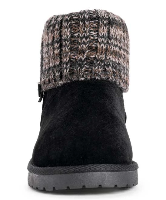 Best deal ???? Essentials By MUK LUKS Black Octavia Button-Accent Boot - ???? Women ???? 4 Best deal ???? Essentials By MUK LUKS Black Octavia Button-Accent Boot - ???? Women ???? - Image 4