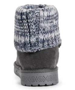 Buy ???? Essentials By MUK LUKS Charcoal Octavia Button-Accent Boot - ???? Women ???? -MUK LUKS SHOP zu109408382 alt 3 tm1667239779