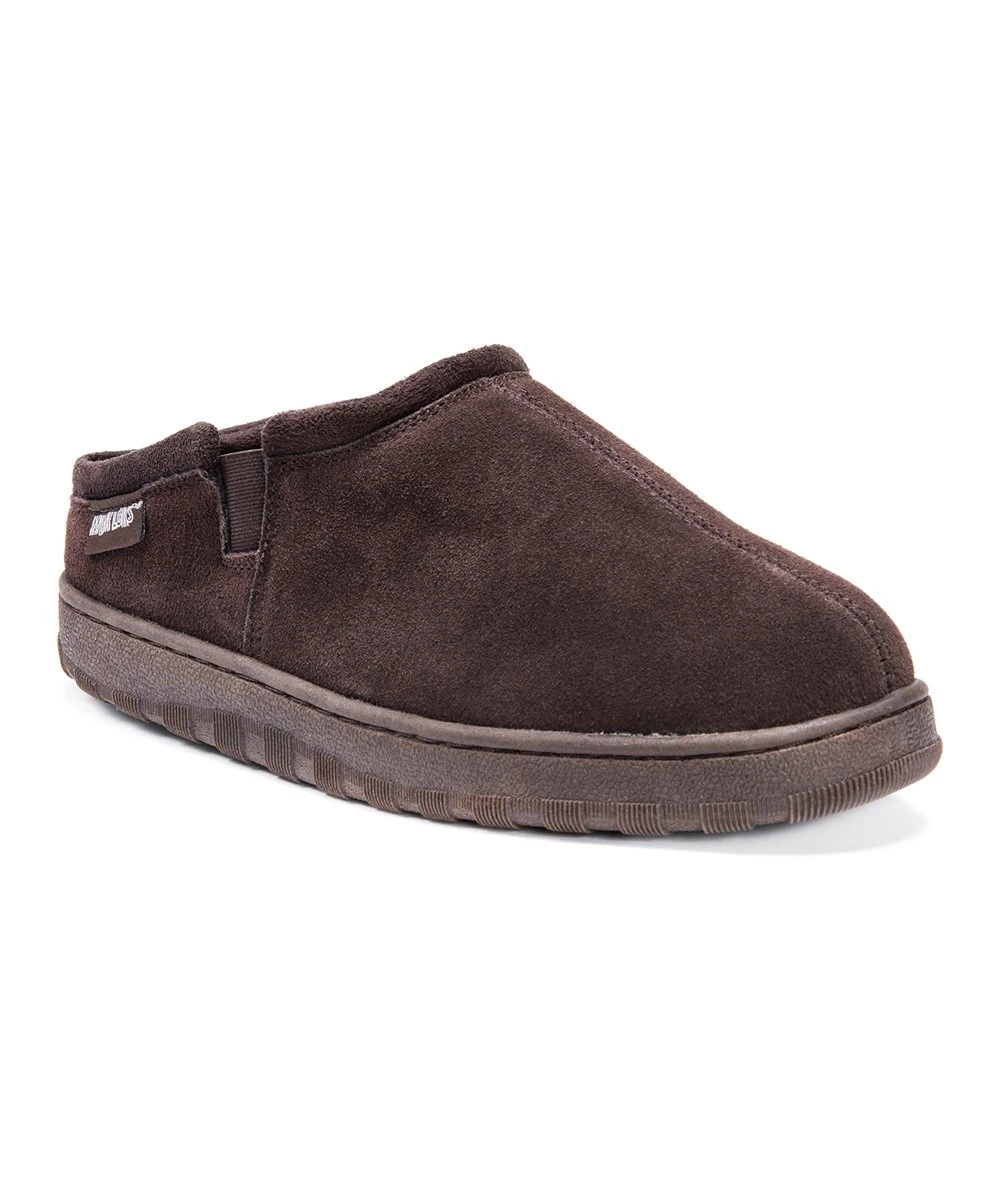 Promo ???? MUK LUKS Chocolate Matt Berber Suede Slipper - Men ???? 5 Promo ???? MUK LUKS Chocolate Matt Berber Suede Slipper - Men ???? - Image 5