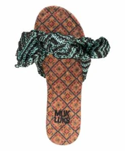 Best reviews of ❤️ MUK LUKS Turquoise Trysta Knot Slide - ???? Women ✨ -MUK LUKS SHOP zu85044380 alt 3 tm1583851223