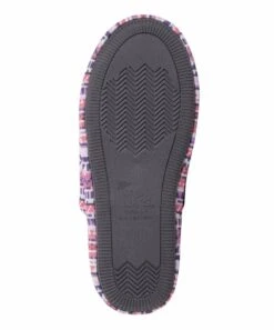 Hot Sale ???? MUK LUKS Pink & Purple Geometric Ansley Jersey Slide Slipper - ???? Women ???? -MUK LUKS SHOP zu92230490 alt 4 tm1613500564