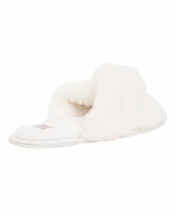 Cheapest ⭐ MUK LUKS Snow White Faux Fur Perley Crisscross Slipper - ???? Women ???? -MUK LUKS SHOP zu92236297 alt 2 tm1611844651