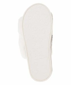Cheapest ⭐ MUK LUKS Snow White Faux Fur Perley Crisscross Slipper - ???? Women ???? -MUK LUKS SHOP zu92236297 alt 4 tm1611844651