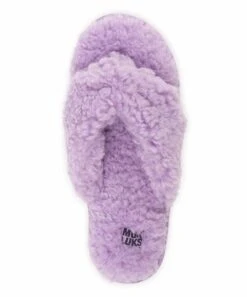 Cheap ???? MUK LUKS Lavender Taryn Thong Slipper - ???? Women ???? -MUK LUKS SHOP zu92236325 alt 3 tm1613500564