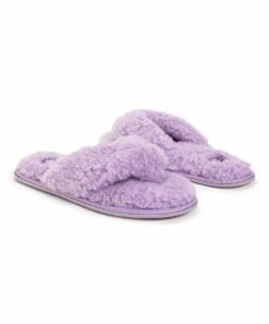 Cheap ???? MUK LUKS Lavender Taryn Thong Slipper - ???? Women ????