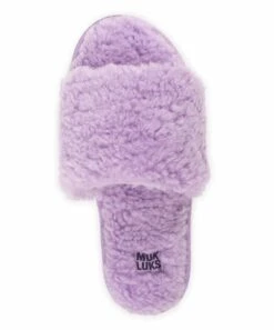 Best Pirce ✨ MUK LUKS Lavender Franki Slide Slipper - ???? Women ???? -MUK LUKS SHOP zu92236343 alt 3 tm1613500564