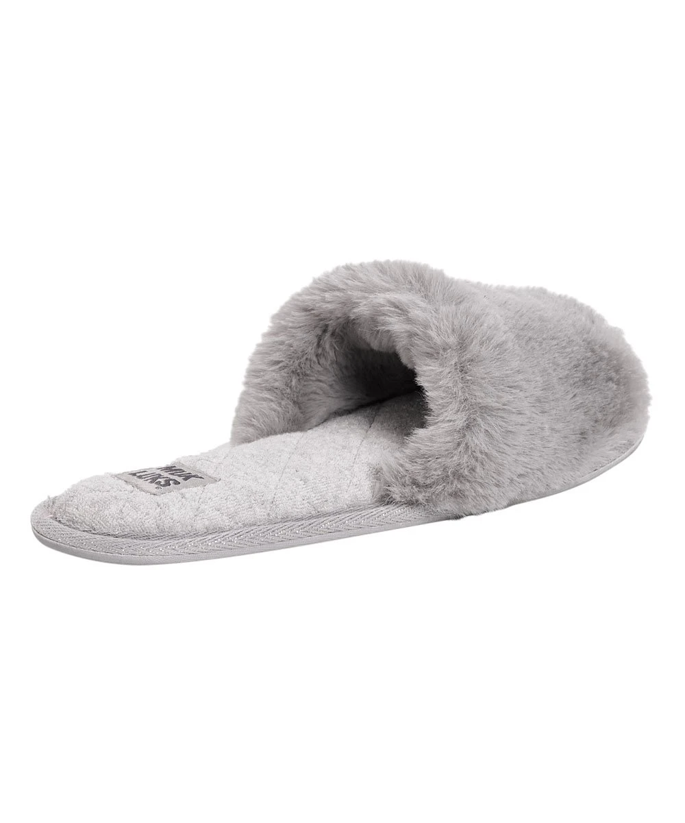 Coupon ???? MUK LUKS Gray Faux Fur Sariah Slide Slipper - ???? Women ⭐ 3 Coupon ???? MUK LUKS Gray Faux Fur Sariah Slide Slipper - ???? Women ⭐ - Image 3