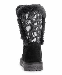 Cheap ???? Essentials By MUK LUKS Black Leopard Carey Faux Fur Boot - ???? Women ⌛ -MUK LUKS SHOP zu96703588 alt 3 tm1628533859 1