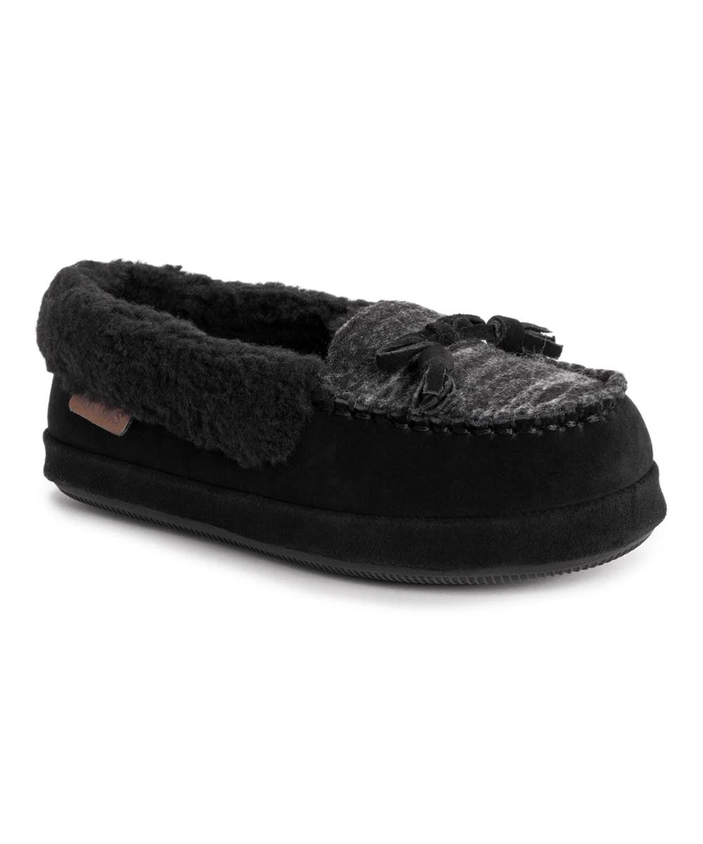 Cheapest ???? Leather Goods By MUK LUKS Ebony Sia Faux Fur Suede Moccasin Slipper - ???? Women ???? 2 Cheapest ???? Leather Goods By MUK LUKS Ebony Sia Faux Fur Suede Moccasin Slipper - ???? Women ???? - Image 2