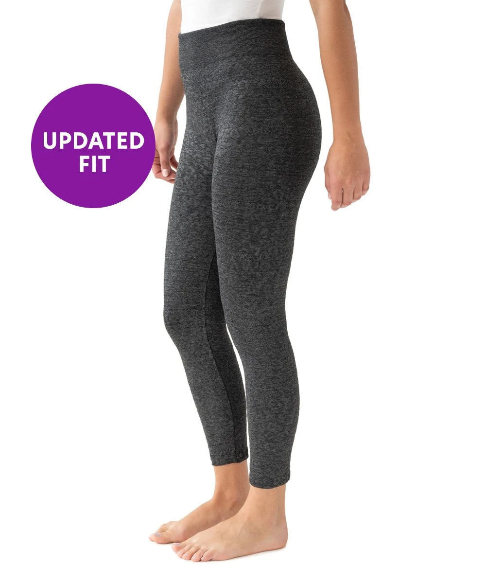 Deals ❤️ MUK LUKS Dark Gray Leopard Fleece-Lined Embossed Leggings - ???? Women ???? 1 Deals ❤️ MUK LUKS Dark Gray Leopard Fleece-Lined Embossed Leggings - ???? Women ????