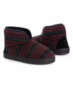 MUK LUKS SHOP 21 Buy ???? MUK LUKS Ebony & Chianti Mark Slipper Boot - Men ????