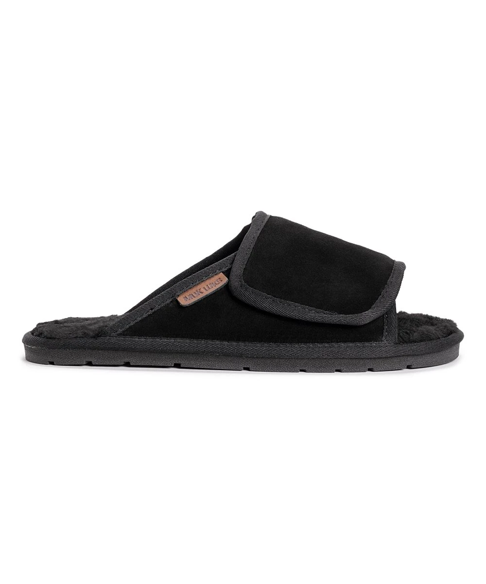 Buy ❤️ Leather Goods By MUK LUKS Ebony Topher Suede Slide - Men ???? 3 Buy ❤️ Leather Goods By MUK LUKS Ebony Topher Suede Slide - Men ???? - Image 3