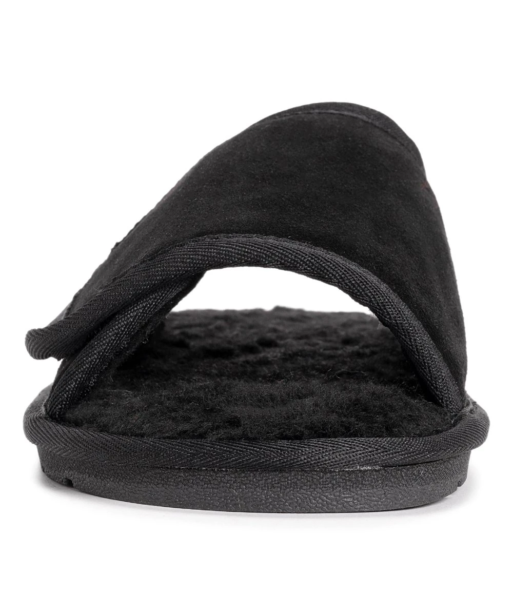 Buy ❤️ Leather Goods By MUK LUKS Ebony Topher Suede Slide - Men ???? 4 Buy ❤️ Leather Goods By MUK LUKS Ebony Topher Suede Slide - Men ???? - Image 4