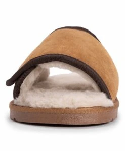 Coupon ???? Leather Goods By MUK LUKS Camel Topher Suede Slide - Men ???? 7 Coupon ???? Leather Goods By MUK LUKS Camel Topher Suede Slide - Men ???? -MUK LUKS SHOP zu96806944 alt 3 tm1629895877