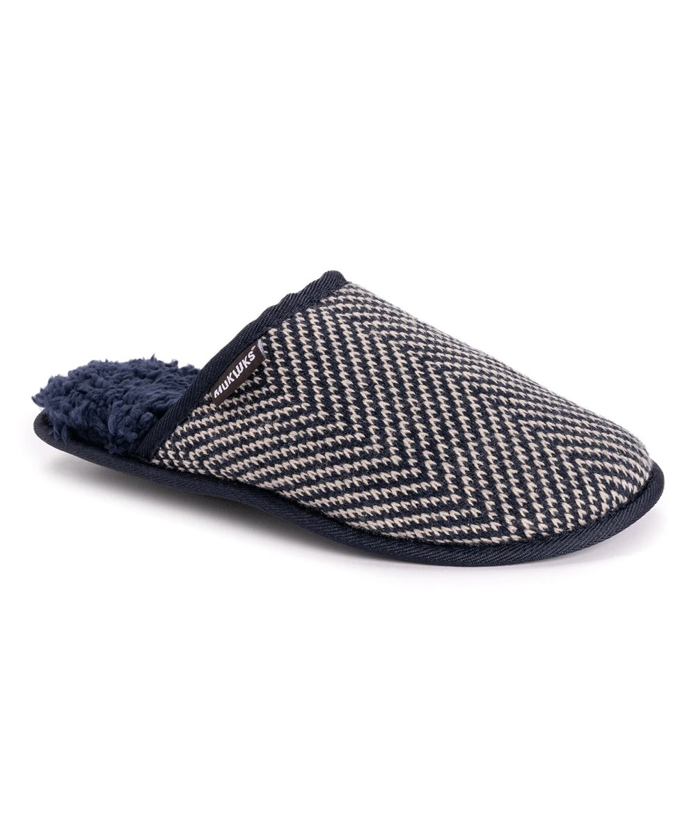 Brand new ???? MUK LUKS Dark Sapphire Gavin Scuff Slipper - Men ???? 2 Brand new ???? MUK LUKS Dark Sapphire Gavin Scuff Slipper - Men ???? - Image 2