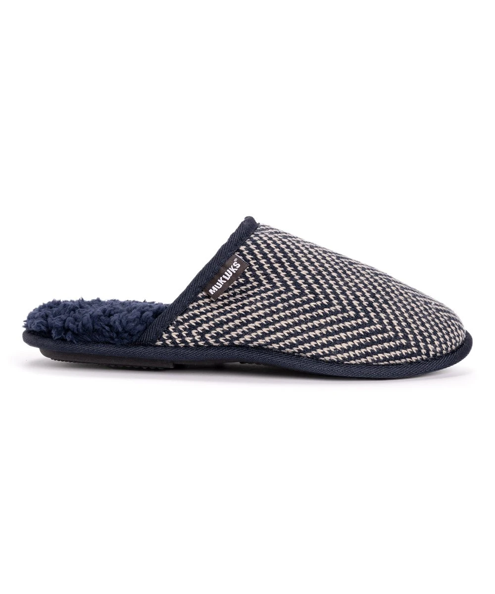 Brand new ???? MUK LUKS Dark Sapphire Gavin Scuff Slipper - Men ???? 3 Brand new ???? MUK LUKS Dark Sapphire Gavin Scuff Slipper - Men ???? - Image 3