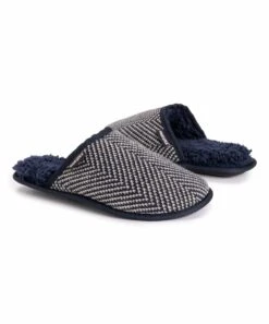 Wholesale ⌛ MUK LUKS Dark Sapphire Gavin Scuff Slipper - Men ????
