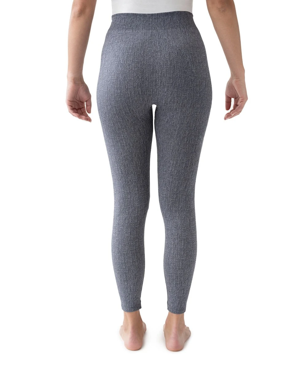 Best deal ???? MUK LUKS Gray Wide-Waistband Jeggings - ???? Women & Juniors ???? 3 Best deal ???? MUK LUKS Gray Wide-Waistband Jeggings - ???? Women & Juniors ???? - Image 3