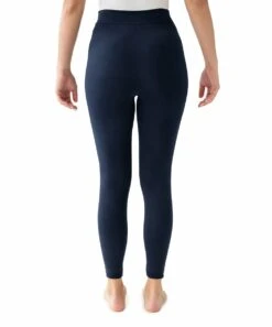 Outlet ???? MUK LUKS Navy Fleece-Lined Leggings - ???? Women ???? -MUK LUKS SHOP zu96820460 alt 2 tm1626196534