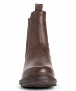 Buy ???? LUKEES By MUK LUKS Brown Faux Fur-Lined Spike Madison Ankle Boot - ???? Women ???? -MUK LUKS SHOP zu97893340 alt 4 tm1634820232