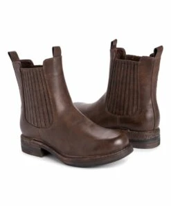 Buy ???? LUKEES By MUK LUKS Brown Faux Fur-Lined Spike Madison Ankle Boot - ???? Women ????