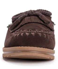 Hot Sale ???? MUK LUKS Chocolate Ziggy Hollywood Leather Mule - ???? Women ???? -MUK LUKS SHOP zu98873830 alt 3 tm1629895877