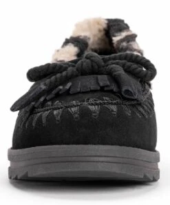 Cheapest ???? MUK LUKS Black Ziggy Santa Monica Suede Moccasin - ???? Women ???? -MUK LUKS SHOP zu99038554 alt 3 tm1629897842