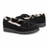 Cheapest ???? MUK LUKS Black Ziggy Santa Monica Suede Moccasin - ???? Women ????