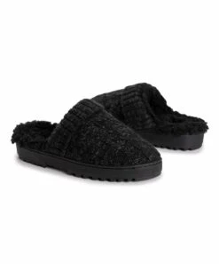 Best deal ???? MUK LUKS Black Minette Slipper - ???? Women ????