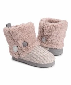 Best reviews of ???? MUK LUKS Fairy Dust Cable-Knit Tabitha Slipper Boot - ???? Women ????