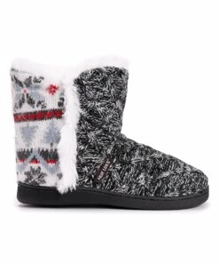 Best Pirce ???? MUK LUKS Ebony & Ghost Fair Isle Cheyenne Slipper Boot - ???? Women ???? 6 Best Pirce ???? MUK LUKS Ebony & Ghost Fair Isle Cheyenne Slipper Boot - ???? Women ???? -MUK LUKS SHOP zu99567009 alt 2 tm1631543806