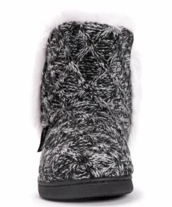 Best Pirce ???? MUK LUKS Ebony & Ghost Fair Isle Cheyenne Slipper Boot - ???? Women ???? 7 Best Pirce ???? MUK LUKS Ebony & Ghost Fair Isle Cheyenne Slipper Boot - ???? Women ???? -MUK LUKS SHOP zu99567009 alt 3 tm1631543806