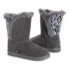 Best reviews of ???? Essentials By MUK LUKS Gray & Blue Diamond Carey Boot - ???? Women ????